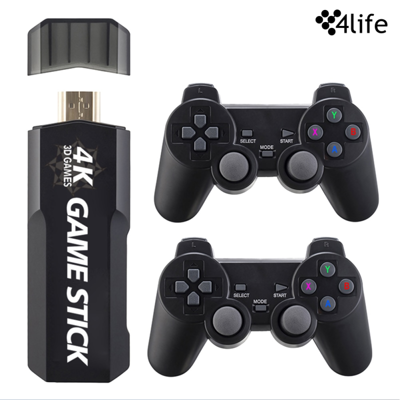 Console Lite Game Stick 4K 1000 Jogos 2 Controles - Preto (Sem Garantia) no  Paraguai - Atacado Games - Paraguay