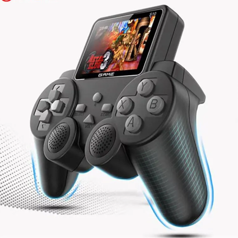 Console Game Stick Controller Gampead Digital Game Luo LU-SY05 Portatil /  520 Jogos / Tela 2.4 / Dual / HD / 1020Mah - Preto