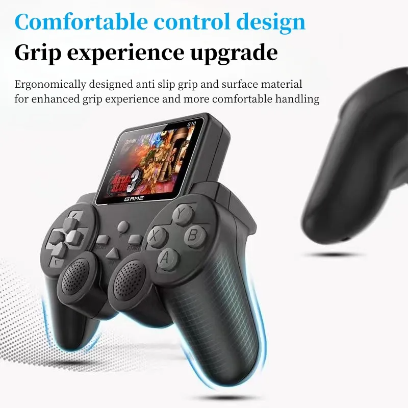 Console Game Stick Controller Gampead Digital Game Luo LU-SY05 Portatil /  520 Jogos / Tela 2.4 / Dual / HD / 1020Mah - Preto