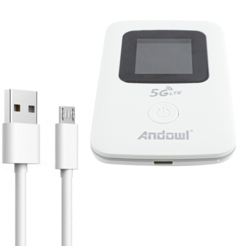 Mini Router Portatil Q-A214 Andowl / Wifi / 4G / 5G / Hotspot Tarjeta ...