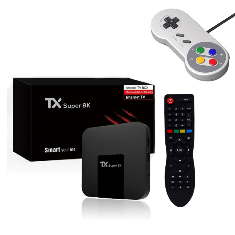 Receptor TV Box TX Super 8K / 32GB / 5G / Wifi / Bluetooth