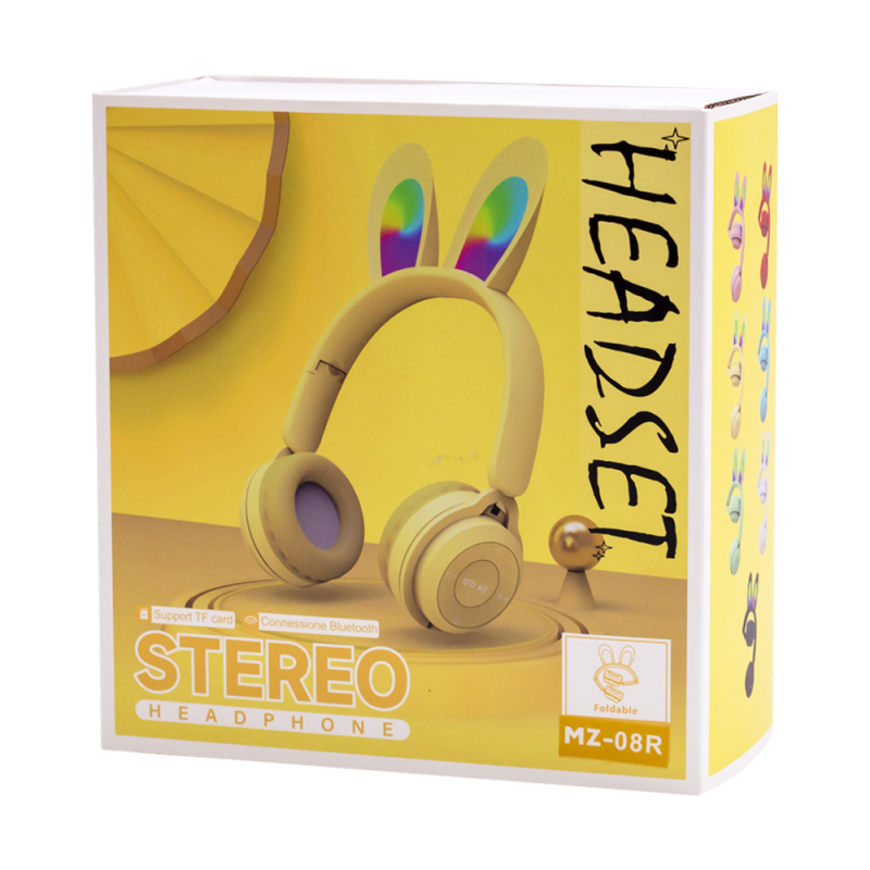 Fone de Ouvido Sem Fio Stereo Headphone MZ-08R Com Bluetooth