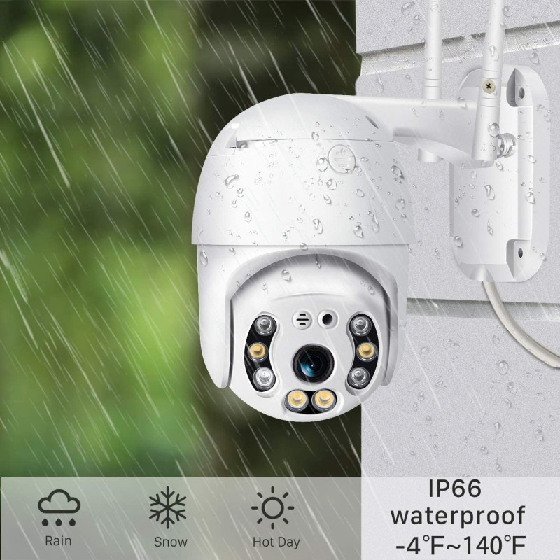 Camera de Segurança Smart Wifi Outdoor Pan-Tilt N3-500W / Wifi