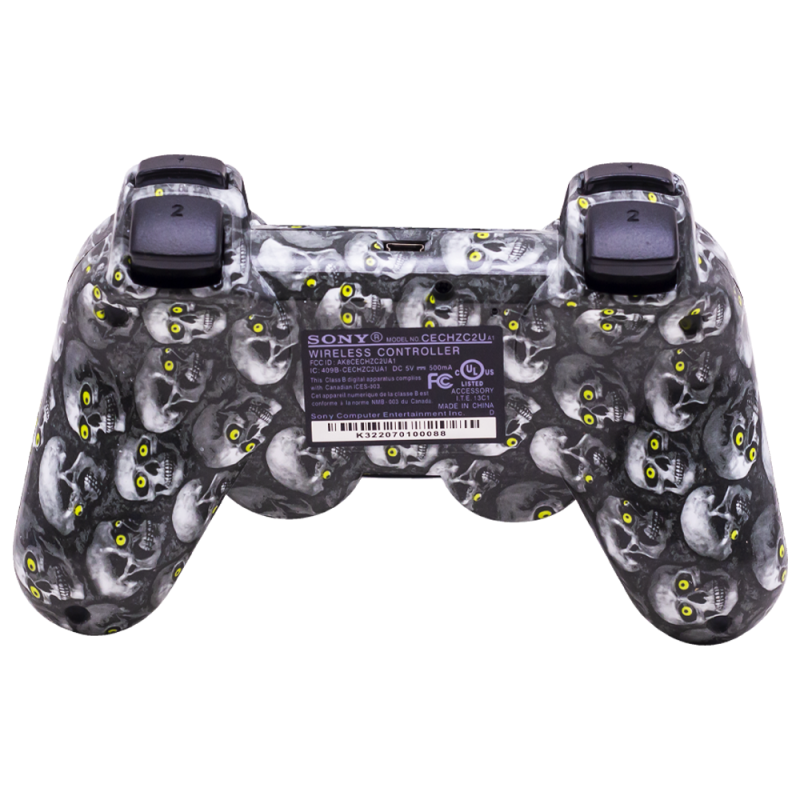 Controle Sem Fio Dualshock PS3 para PlayStation - Calavera