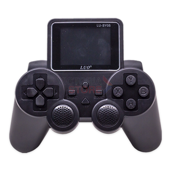 Console Game Stick Controller Gampead Digital Game Luo LU-SY05 Portatil /  520 Jogos / Tela 2.4 / Dual / HD / 1020Mah - Preto