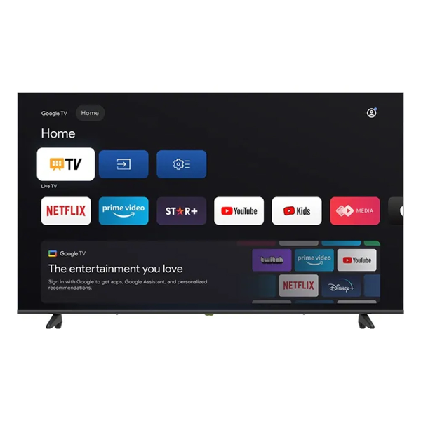 Smart TV Led Joog 50JGTV / 50" / 4K / Ultra HD / ISDB-T / Google TV - Preto