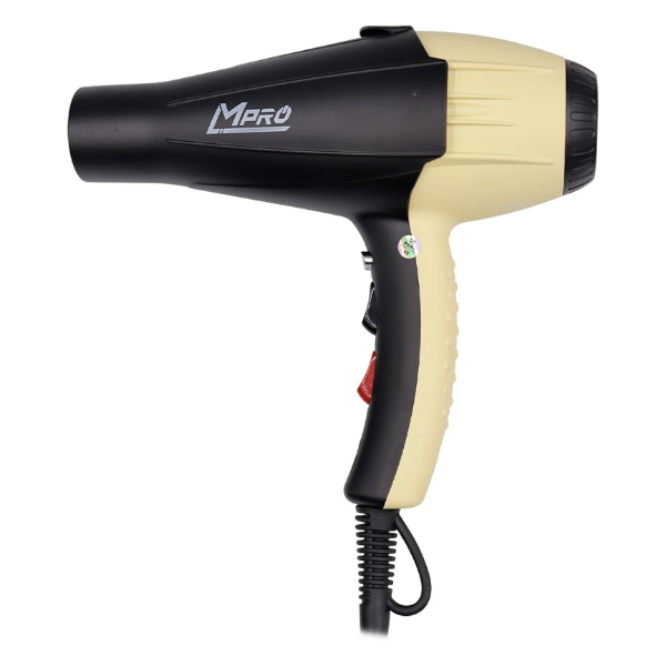 Anúncio: Secador de Cabelo LMPRO LM8860A / 3000W / 3 Velocidades / 3 Temperaturas / 220V ~ 50/60Hz - Amarelo/Preto
