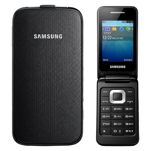 Anúncio: Celular Samsung Flip GT-C3520 / Dual SIM / Tela 2.4" / 4G - Preto