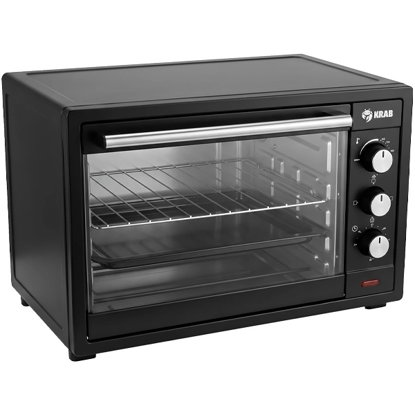 Anúncio: Forno Eletrico Krab KBHE60 / 60 Litros / 2000W / 220- 240V ~ 50/60Hz - Preto