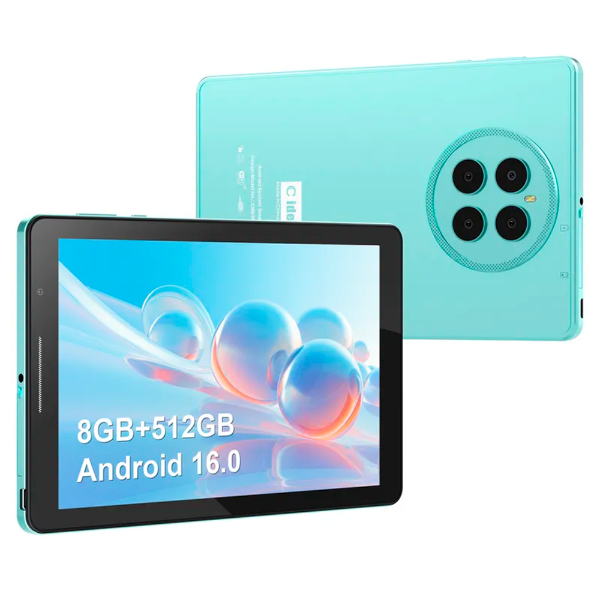 Anúncio: Tablet C idea CM936 / 8GB + 512GB / 5G / Tela 9" / Bluetooth / GPS / SIM Card / 5MP+8MP / 8000Mah / Android 16.0 - Verde