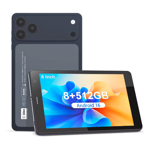 Anúncio: Tablet C Idea CM817 Air / 8GB / 512GB / WiFi / Bluetooth / GPS / 5G / 8" /  5MP - 8MP / Android 16 - Azul