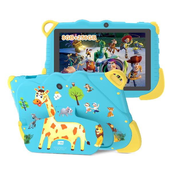 Anúncio: Tablet C Idea CM78 Kids Para Criança / 8GB + 256GB / Tela 7" / WiFi / Android 15 - Blue