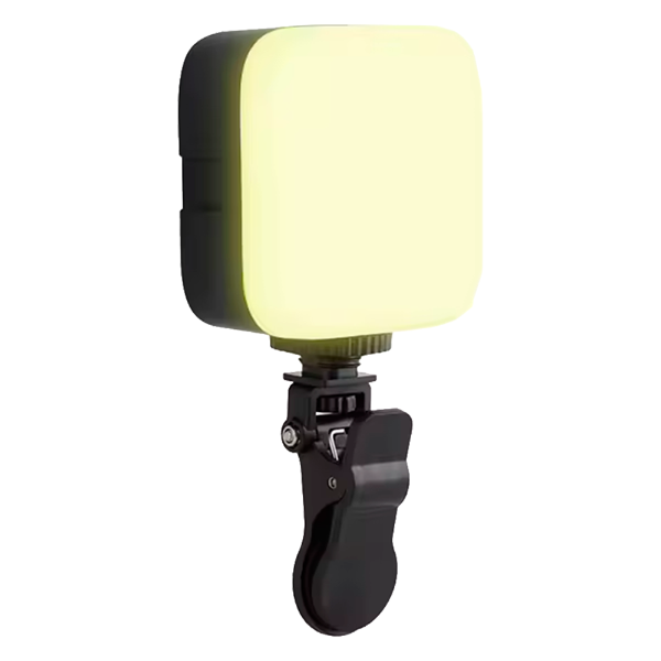 Anúncio: Mini Luz LED Luo LU-588 Iluminação Portátil de Bolso Com Suporte Para Celular / 1500Mah / Recarregavel - Preto