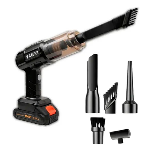 Anúncio: Mini Aspirador de Po Portatil Yan YI Vacuum MA-503 / 48V / Com Acessorios / Bivolt - Preto