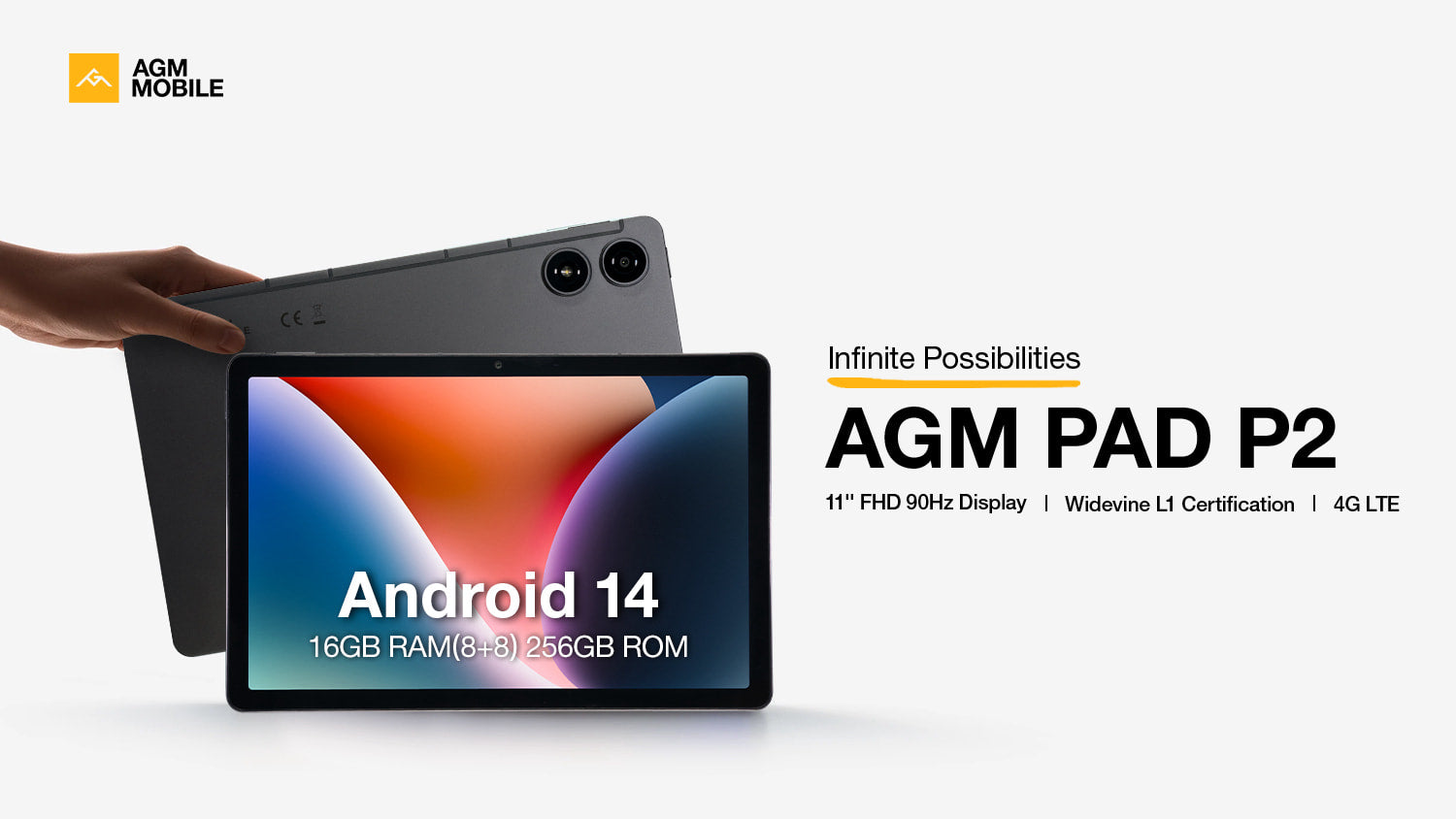 Android AGM Pad P2 タブレット　8GB+256GB AGM PAD P2 8GB/256GB () 【公式通販】